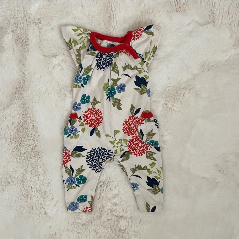 Tea Collection Romper - Picture 1 of 3